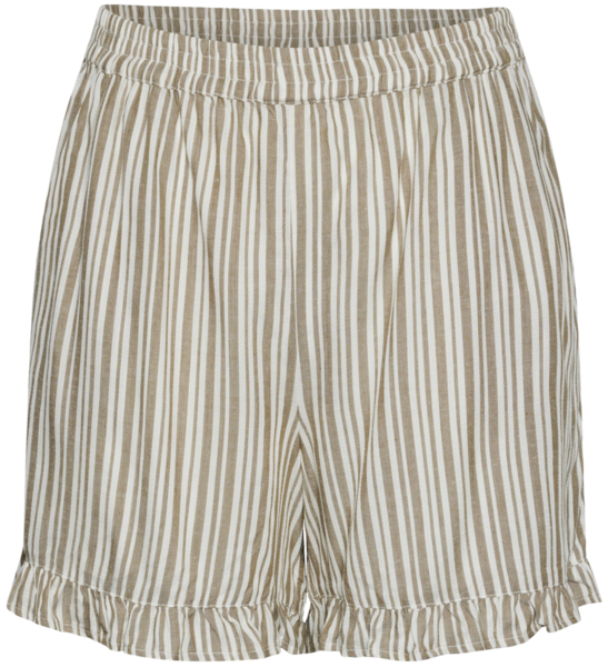 Grøn - Laurel Oak - PIECES - Shorts - stribet - 17149138