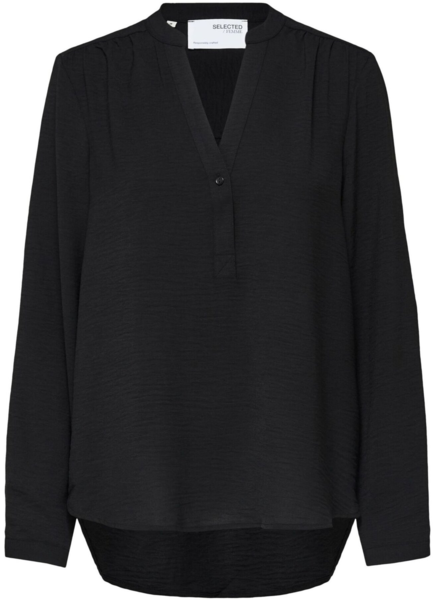 Sort - Black - SELECTED - Bluse - 16079688