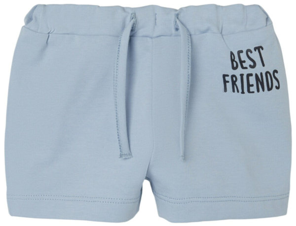 Lyseblå - Chambray Blue - Name it - Shorts - "Best friends" - 13229238