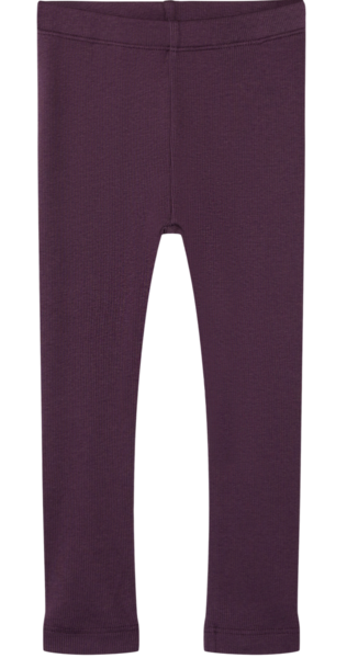 Lilla - Plum Perfect - Name it - Rib - Leggings - 13199107