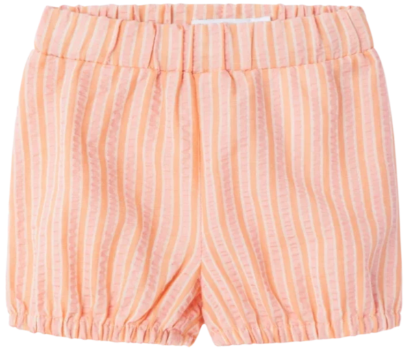 Lyserød/orange - Papaya punch - Name it - shorts - stribet - 13229438