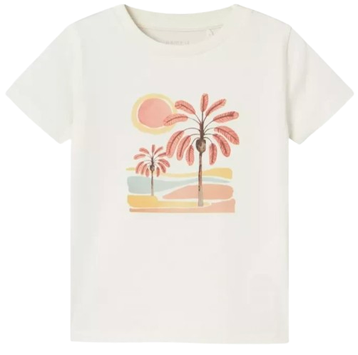 Hvid - jet stream - name it - tshirt - palme - 13230328