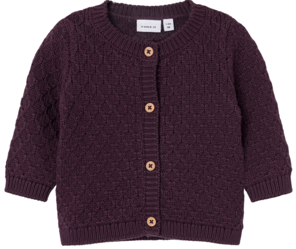 Lilla - Plum Perfect - Name it - Cardigan - 13231272