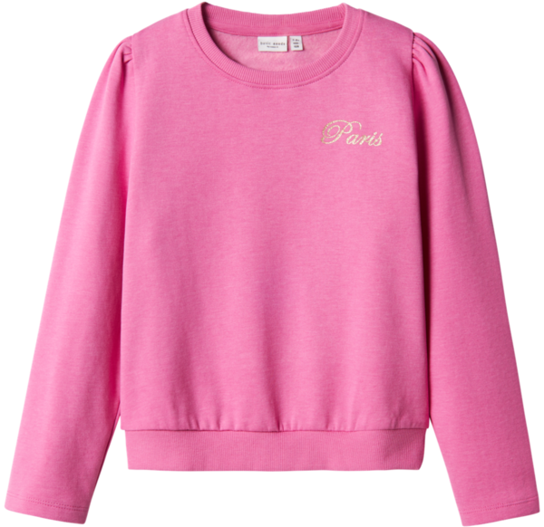 Pink - Phlox pink - Name it - sweatshirt - "Paris" - 13234371