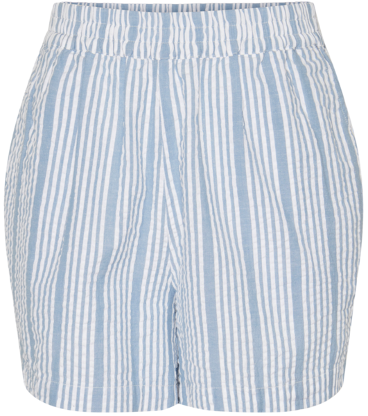 Hvid/blå -  Blue Heaven - PIECES - Shorts - Striber - 17152069