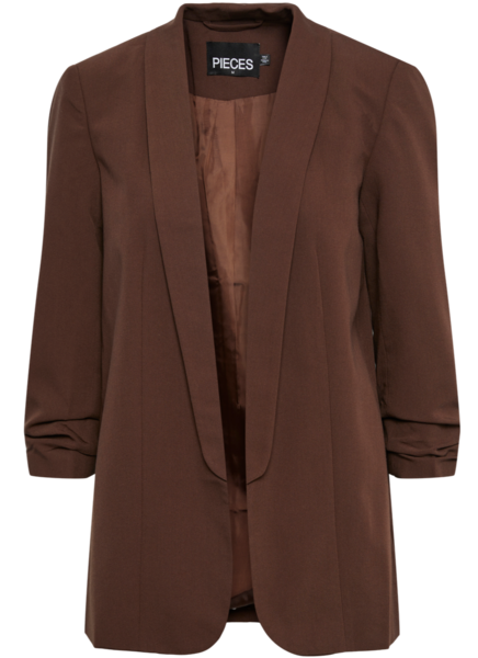 Brun - Chicory Coffee - PIECES - Blazer - 17090996