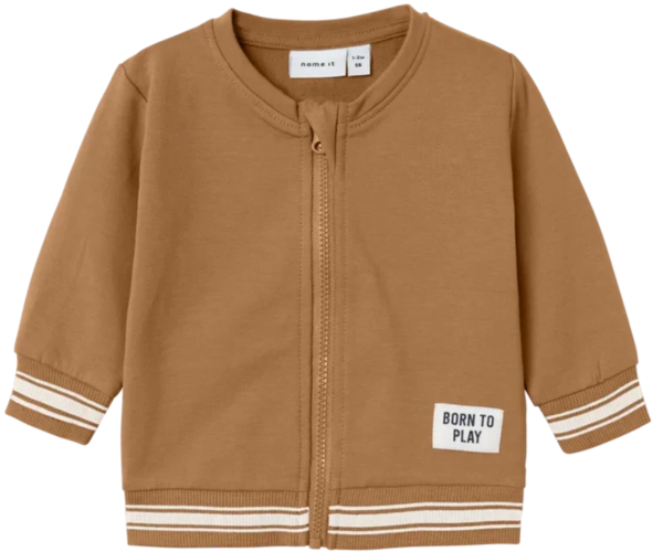 Brun - Almond - Name it - Sweat cardigan - 13231650