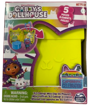 Gabby's Dollhouse Mini Clip on Playset - Grøn