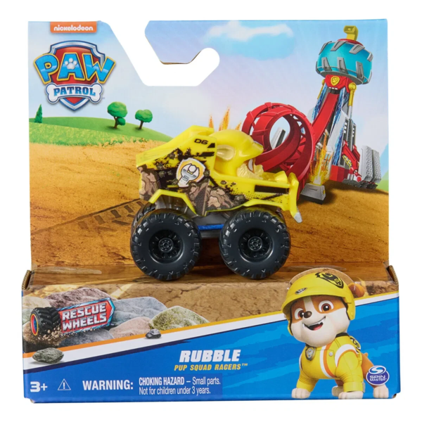 Paw Patrol Rescue Wheels Pup Squad Racer - Rubble