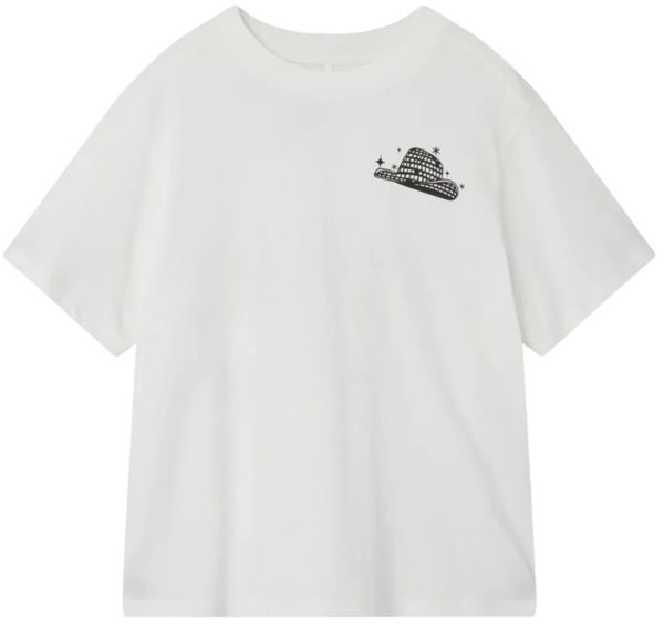 Hvid - Bright white HAT - Name it - Tshirt - 13240707