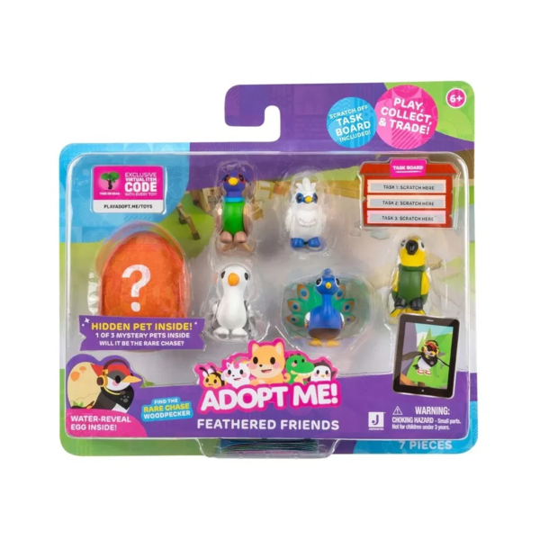 Adopt Me 6 Figure Pack - Feathered Friends