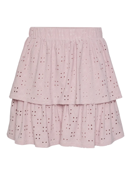 Lyserød - Dawn Pink - PIECES - Nederdel - 17145523