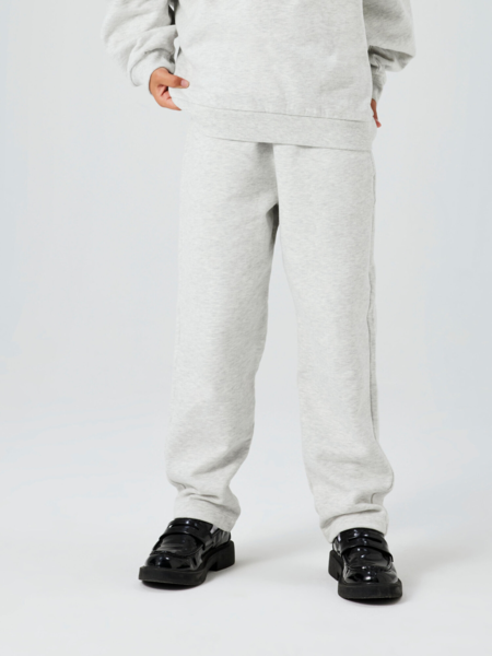 Lysegrå - Light grey Melange - Name it - sweatpants - 13234079