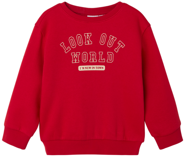 Red - Salsa - Name it - Sweatshirt - "Look Out World" - 13240566