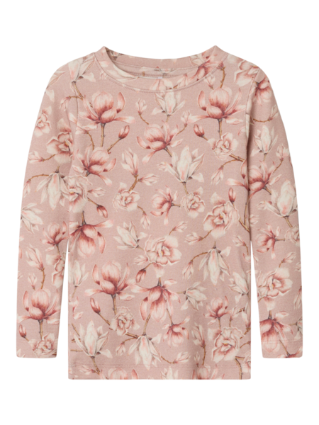 Lyserød - Adobe Rose - Name it - Bluse - blomster - 13242386