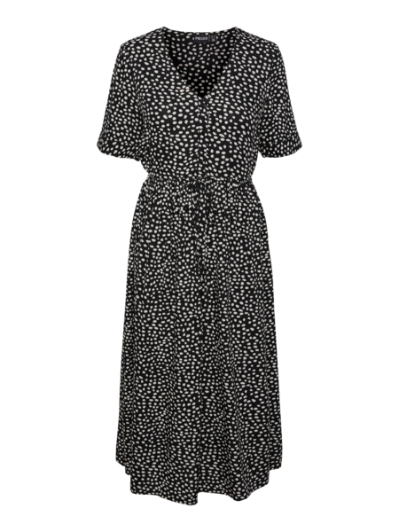 Sort - black/dot - Pieces - kjole - 17146742