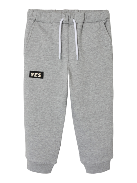 Grå - Grey Melange - Name it - Sweatpants - 13239598