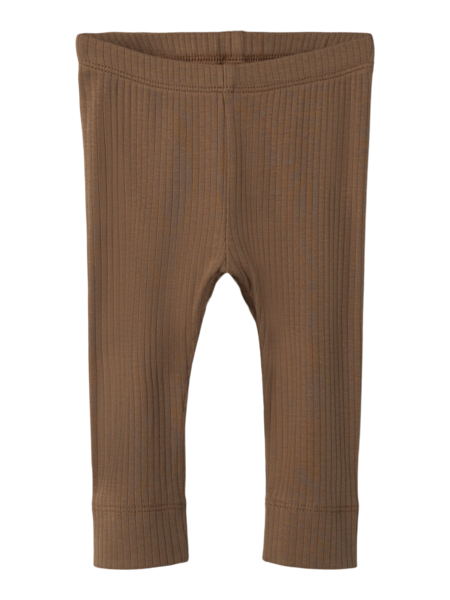 Brun - Walnut - Name it - rib - leggings - 13241638