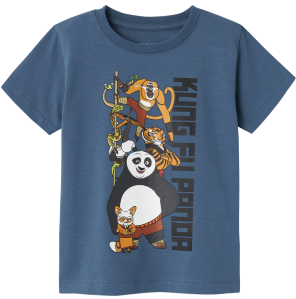 Blå - Bering Sea - Name it - T-shirt - Kung Fu Panda - 13238624