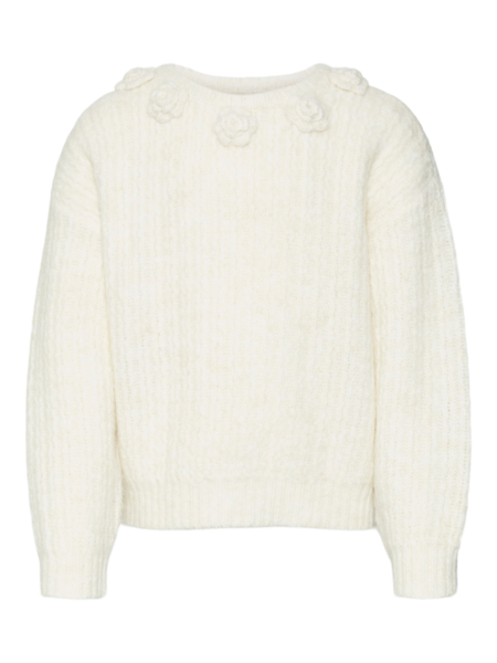 Birch white - Vero Moda - strik trøje - 10315597