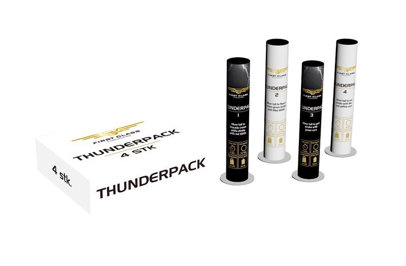 (Nr.140) Thunderpack 4 stk 30mm