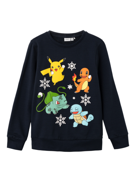 Blå - dark sapphire - Name it - Pokemon sweat shirt - 13222364