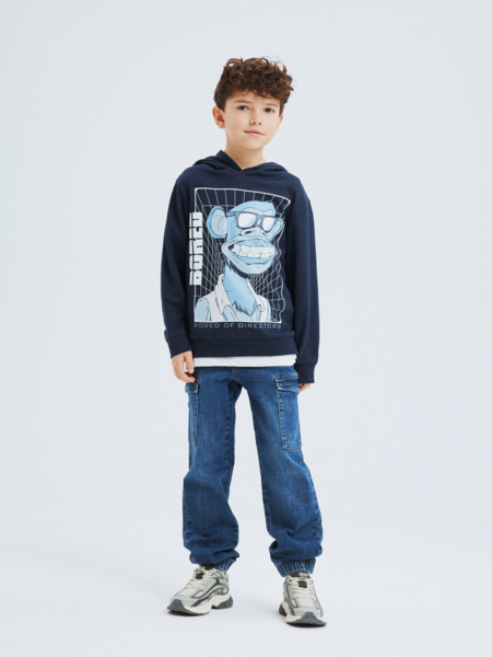 Blå - dark blue - name it -  denim bukser  - 13244683