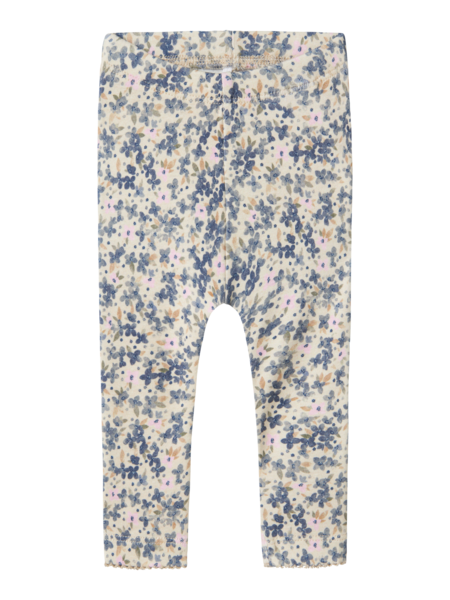 Blå - Summer sand - Name it - leggings med blomster - 13233400