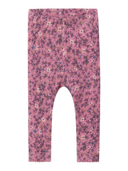 Lilla  - mauve orchid - Name it - leggings med blomster - 13233400