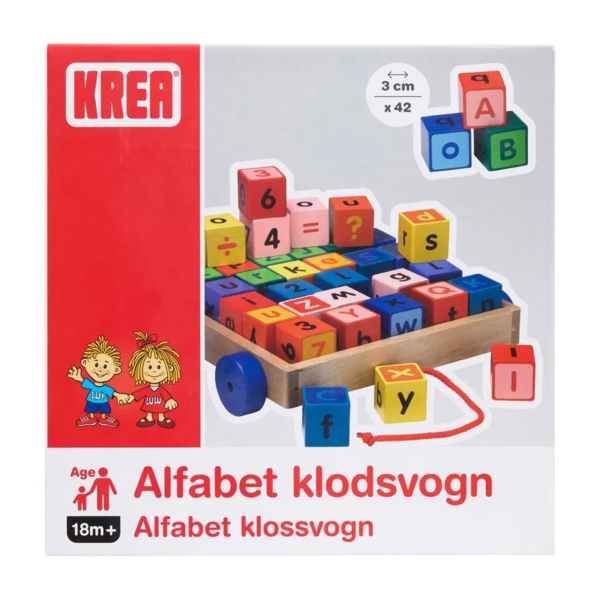 KREA Alphabet Block Wagon