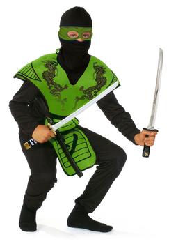 Ninja fighter Green 140 cm