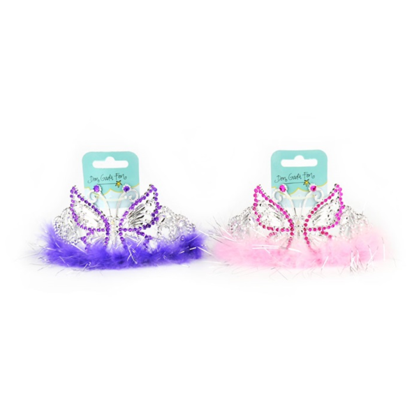 Diadem tiara butterfly 13cm