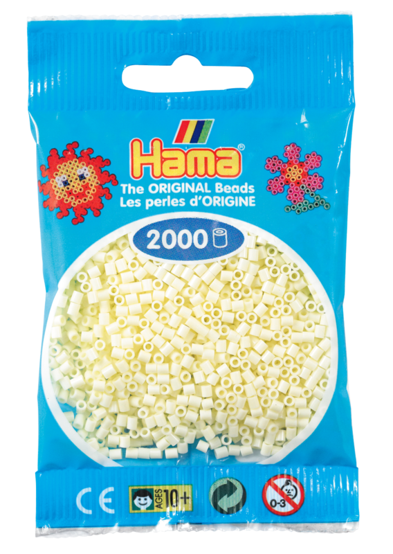 Hama mini perler crema 501-02