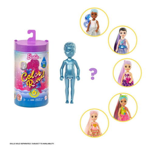Barbie Color Reveal Chelsea Shimmer Series Asst.