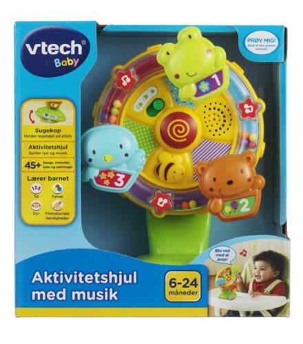 Vtech Baby Aktivitetshjul med musik DK