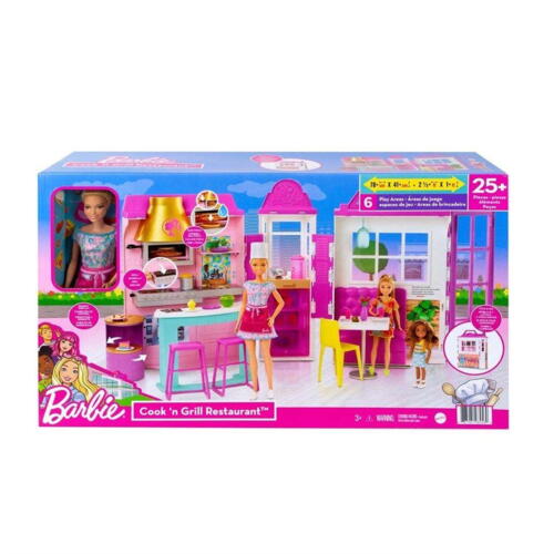 Barbie Restaurant med dukke
