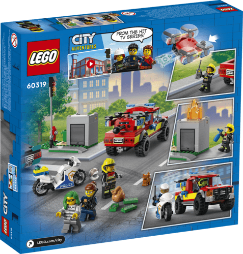 60319 LEGO City Brandslukning og politijagt