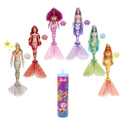 Barbie Color Reveal Rainbow Mermaid Series