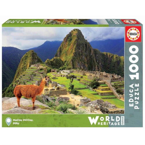 Puslespil 100 brikker Machu Picchu, Peru