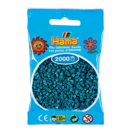 Hama mini perler Blå/grøn 501-83