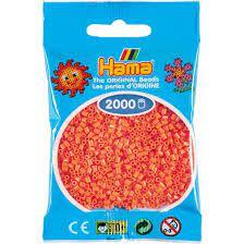 Hama mini perler orange 501-79