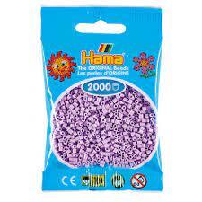 Hama mini perler lyse lilla 501-96