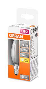 OSRAM LED Kerte B 40 4W MAT BL