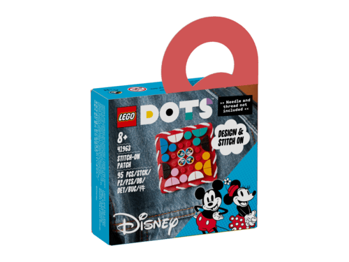 41963 LEGO Dots Mickey Mouse og Minnie Mouse påsyningsmærke