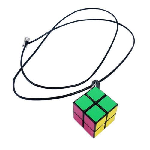 Cube halskæde 2,5cm 2x2