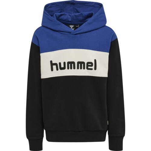 Blå/hvid/sort Hummel hoodie - 215811
