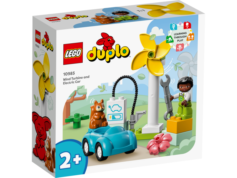 10985 LEGO DUPLO Vindmølle og elbil