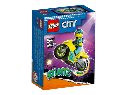 60358 LEGO City Cyber-stuntmotorcykel