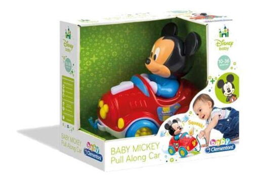 Pull Along Baby Mickey Car