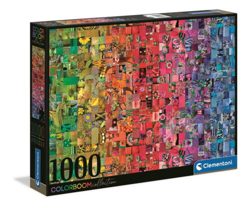 Puslespil med 1000 brikker - High Quality Collection Collage Colorboom